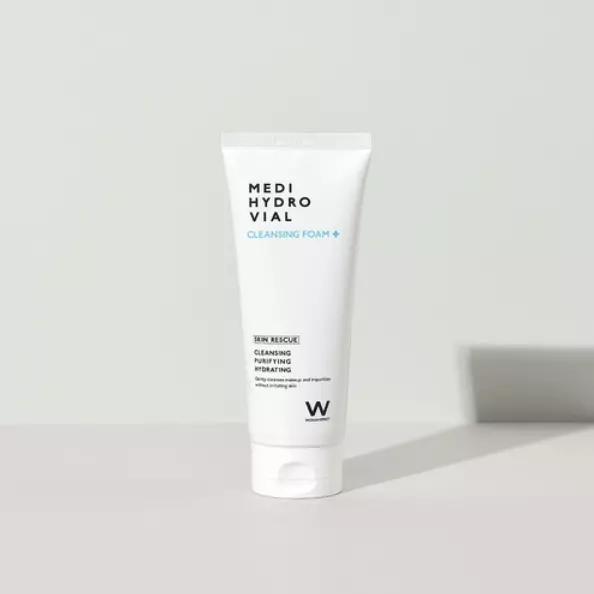Мягкая очищающая пенка для чувствительной кожи Dr.Wonjin Effect Hydro Vial Cleansing Foam